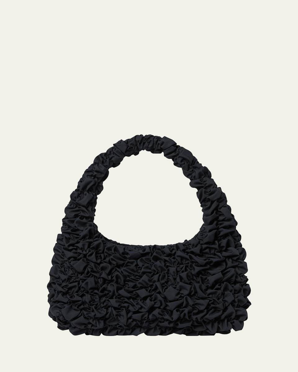 Mini Smocked Shoulder Bag